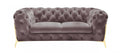 Divani Casa Sheila - Transitional Fabric Loveseat