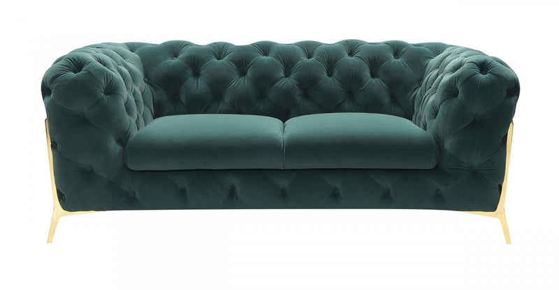 Divani Casa Sheila - Transitional Fabric Loveseat