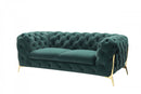 Divani Casa Sheila - Transitional Fabric Loveseat