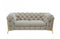 Divani Casa Sheila - Transitional Fabric Loveseat