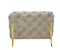 Divani Casa Sheila - Transitional Fabric Loveseat