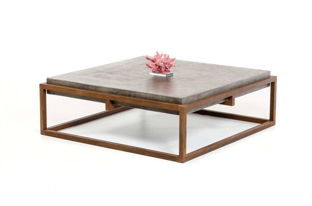 Modrest Shepard Modern Concrete Coffee Table