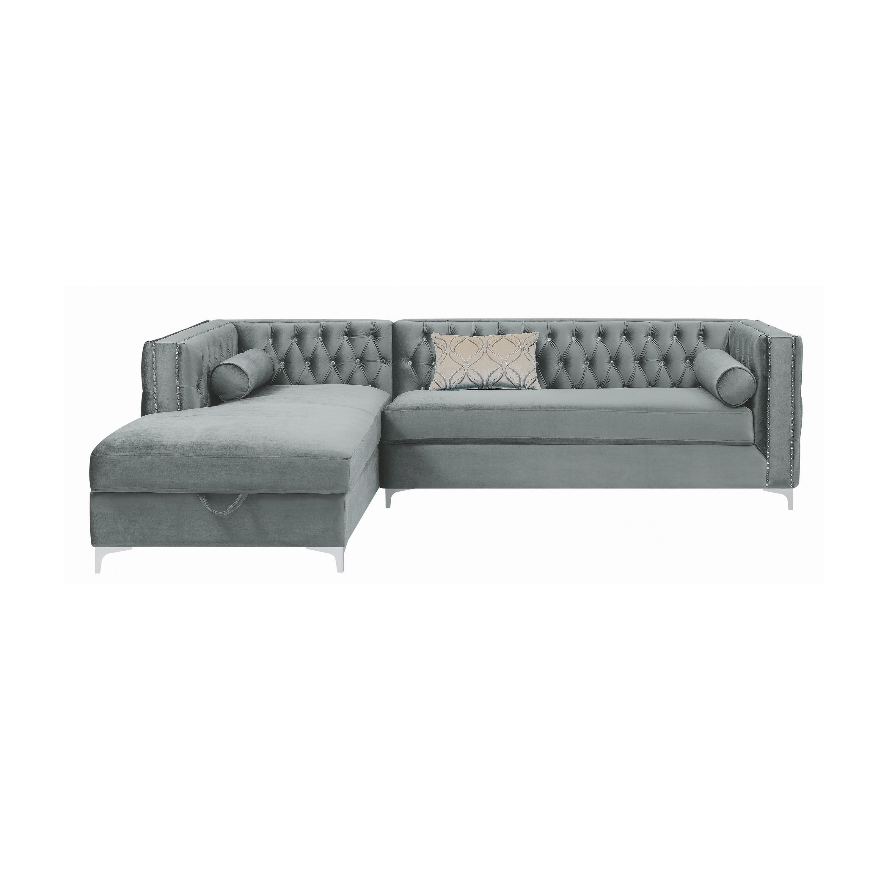 Bellaire  Sectional Silver