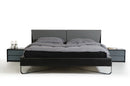 Nova Domus Stone Modern Grey & Black Bed