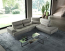 Coronelli Collezioni Sunset - Contemporary Italian Leather Right Facing Sectional Sofa