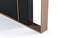 Nova Domus Cartier Modern Black & Rosegold Dining Table