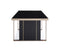 Nova Domus Cartier Modern Black & Rosegold Dining Table