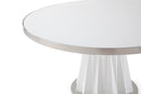 Modrest Cabaret Modern White Round Dining Table