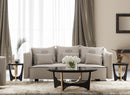 A&X Talin Modern Beige Fabric Sofa set