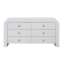 Hump 6 Drawer Dresser