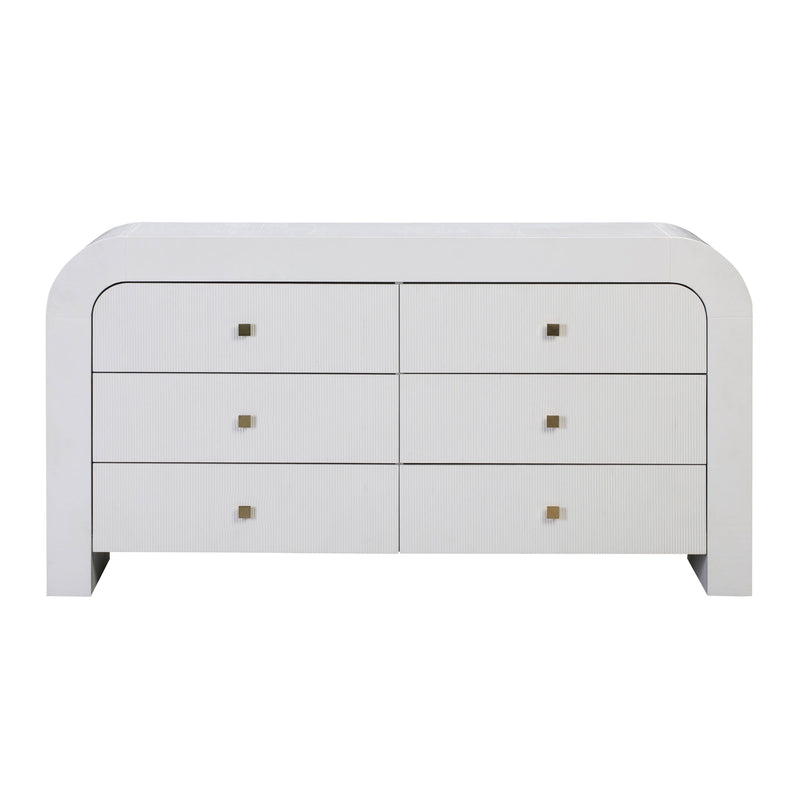 Hump 6 Drawer Dresser