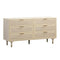Sierra Buttermilk 6 Drawer Dresser