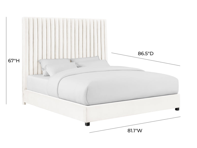 Arabelle Velvet Bed