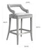Tiffany Velvet Bar Stool