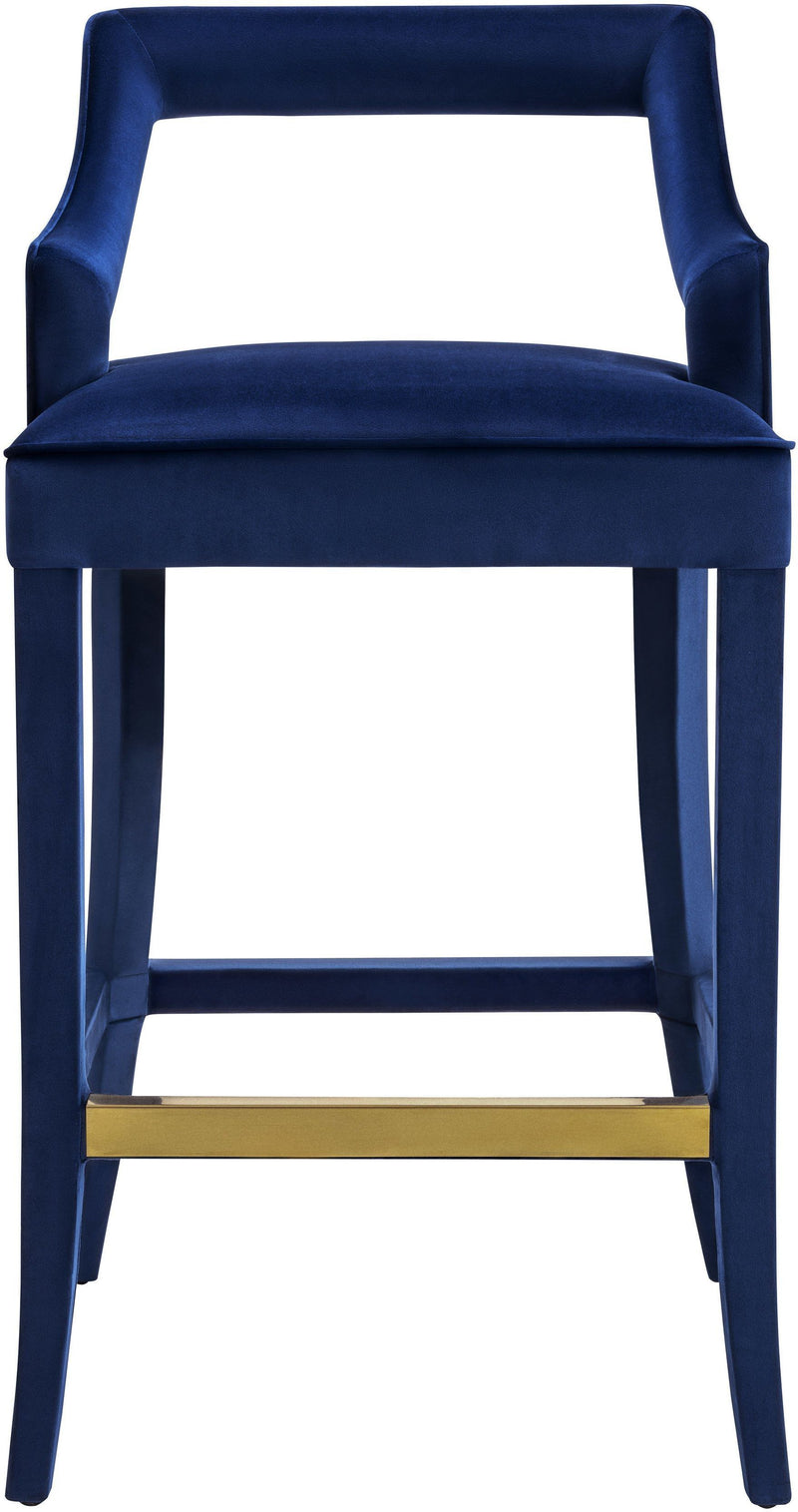 Tiffany Velvet Counter Stool