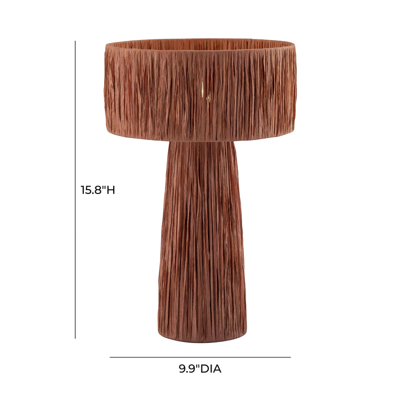 Shelby Rafia Table Lamp
