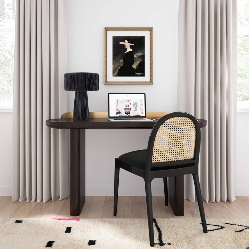 Shelby Rafia Table Lamp
