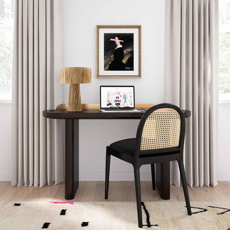 Shelby Rafia Table Lamp
