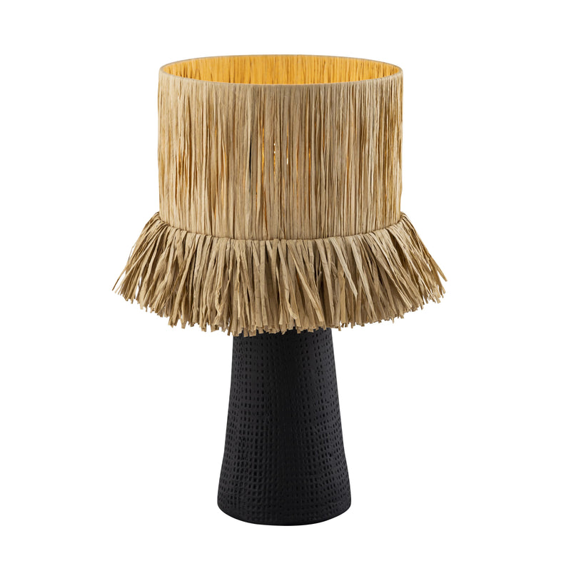 Amira Rafia Natural Table Lamp