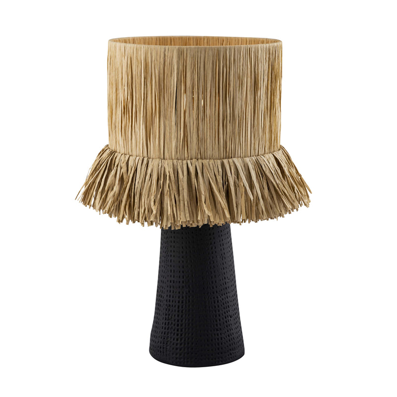 Amira Rafia Natural Table Lamp