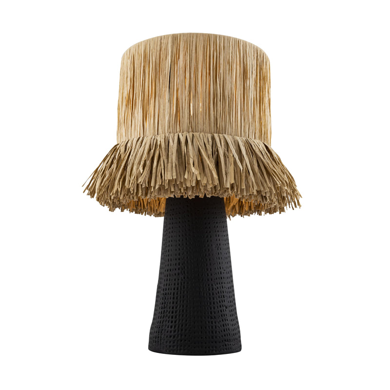 Amira Rafia Natural Table Lamp