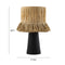 Amira Rafia Natural Table Lamp