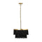 Krish Black Beaded Pendant