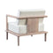 Emerson Cream Outdoor Lounge Chair