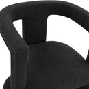 Ada Black Boucle Chair