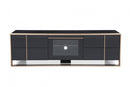 Nova Domus Cartier Modern Black & Rosegold TV Stand