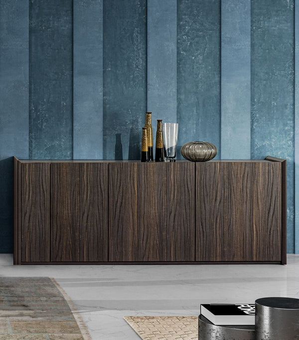 Nova Domus Unico - Modern Dark Eucalyptus Buffet
