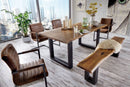 Modrest Taylor - X-Large Modern Live Edge Wood Dining Table