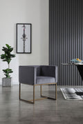 Modrest Marty - Modern Copper Antique Brass Dining Chair