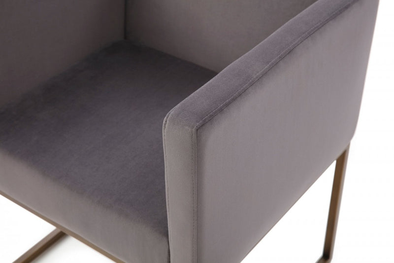 Modrest Marty - Modern Copper Antique Brass Dining Chair