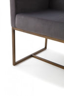 Modrest Marty - Modern Copper Antique Brass Dining Chair