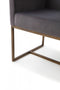 Modrest Marty - Modern Copper Antique Brass Dining Chair