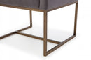 Modrest Marty - Modern Copper Antique Brass Dining Chair