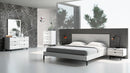 Nova Domus Valencia Contemporary White Bed