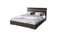 Nova Domus Benzon Italian Modern Dark Rovere Bed