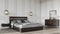 Nova Domus Benzon Italian Modern Dark Rovere Bed