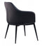 Modrest Wilson Modern Velvet & Black Dining Chair