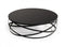Modrest Wixon Modern Black Round Coffee Table
