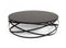 Modrest Wixon Modern Black Round Coffee Table