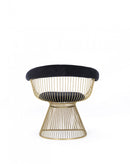 Modrest Chandler - Modern Velvet & Gold Dining Chair