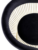 Modrest Chandler - Modern Velvet & Gold Dining Chair