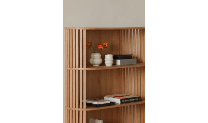 Henrich Oak Bookshelf