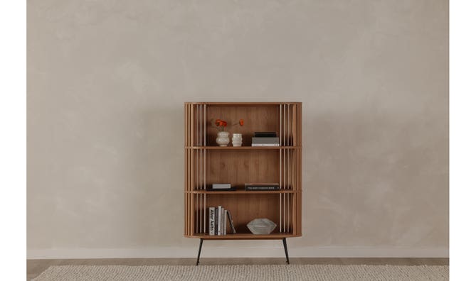 Henrich Oak Bookshelf