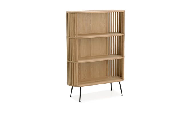 Henrich Oak Bookshelf