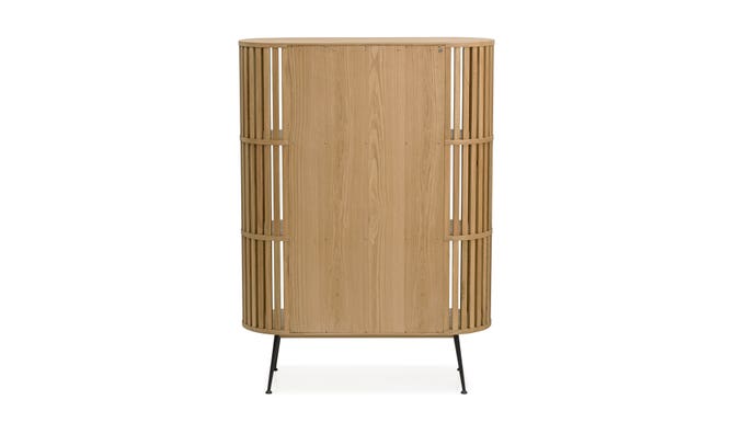 Henrich Oak Bookshelf
