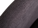 Modrest Yukon Modern Fabric and Antique Brass Dining Chair